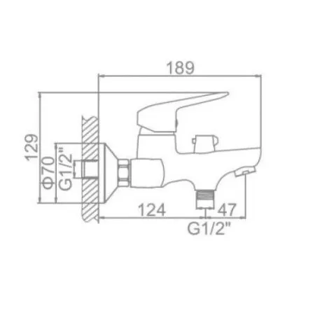 Смеситель Ledeme L3251 Хром