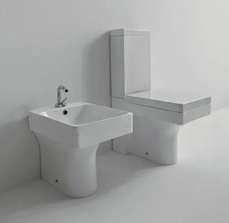 Чаша для унитаза моноблок Kerasan Cento 3522bi прямоугольная