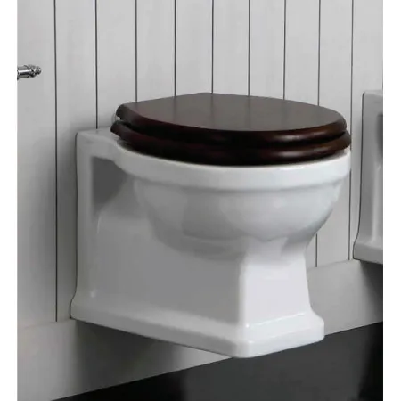 Унитаз подвесной Simas Londra LO918bi орех/хром