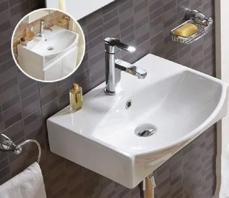 Умывальник CeramaLux 78014C, Белый