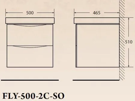 Мебель для ванной BelBagno Fly 50 rovere grigio - купить в Москве по низкой цене в интернет-магазине с доставкой по всей России | HITsant Мебель для ванной BelBagno Fly 50 rovere grigio