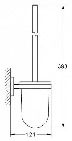 Ершик Grohe Essentials 40374001