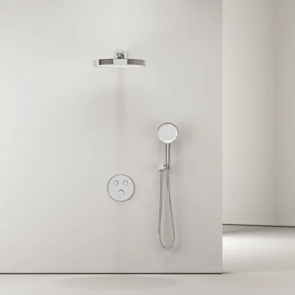 Душевой комплект SANCOS Space встраиваемый c термостатическим смесителем, цвет хром ,  SC3006CH