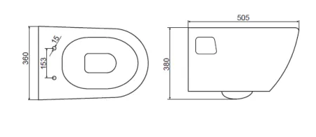 Унитаз подвесной BelBagno Sfera-T