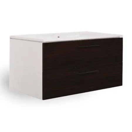 Тумба под раковину DELLA Brava навесная 1200 венге глянец(DE0024120202)
