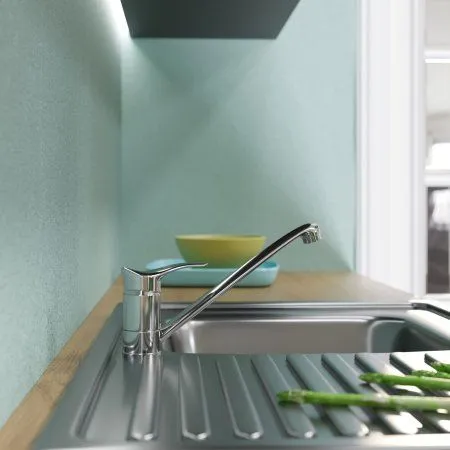 Смеситель для кухни MIXLINE ML03-03 (522123) - купить в Москве по низкой цене в интернет-магазине с доставкой по всей России | HITsant Смеситель для кухни MIXLINE ML03-03 (522123)