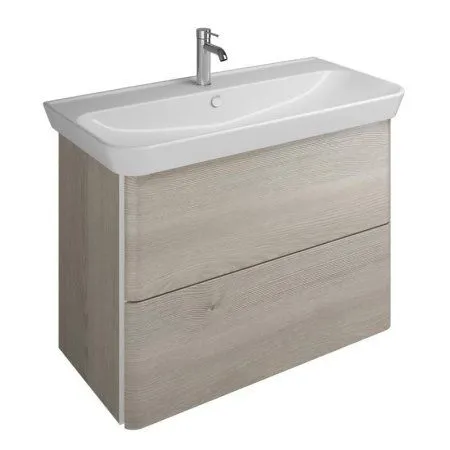 Тумба с раковиной Burgbad Iveo SFEN100F2834G0161C0001*1 100 фланелевый дубовый