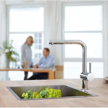 Смеситель Grohe Minta 30274AL0 графит матовая