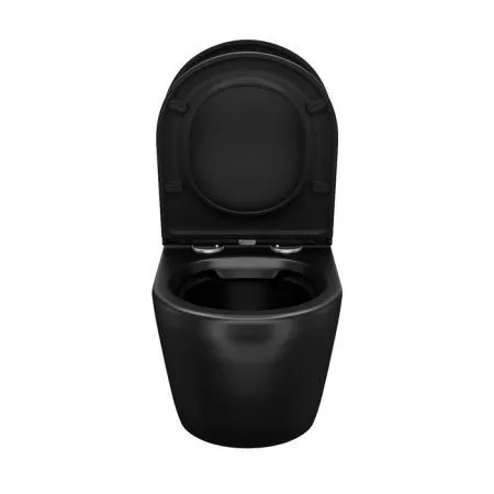 Унитаз подвесной IDDIS Blanco, черный матовый (BLAR3BMi25)