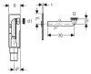 Сифон Geberit 151.120.11.1 для раковины, внутристенный