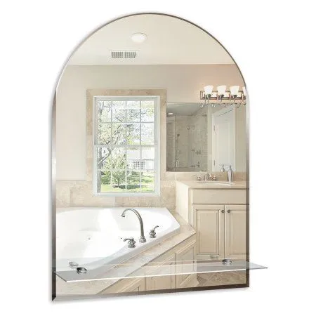 Зеркало без подсветки MIXLINE Аркада-Люкс 490*670 (525015) - купить в Москве по низкой цене в интернет-магазине с доставкой по всей России | HITsant Зеркало без подсветки MIXLINE Аркада-Люкс 490*670 (525015)