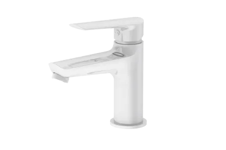 Смеситель для раковины ESKO "Lagos White" (LG26W) - купить в Москве по низкой цене в интернет-магазине с доставкой по всей России | HITsant Смеситель для раковины ESKO "Lagos White" (LG26W)