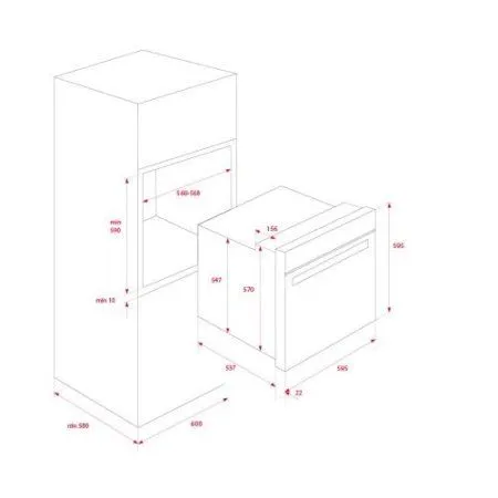 Духовой шкаф Teka HSB 610 WHITE