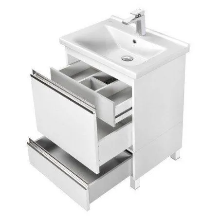 Тумба Aquaton Капри 1A231003KP010 60 белый глянец