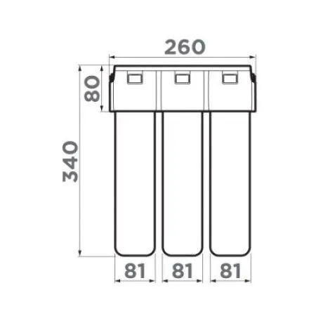 Фильтр для воды Omoikiri Lite