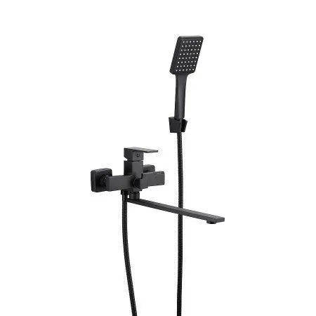 Смеситель для ванны BELZ B613-7 с аксессуарами, длинный излив (B22613-7)