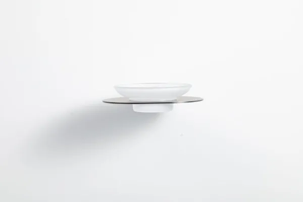 Мыльница стеклянная Gappo G3QQ09GH02TM-9PG оружейная сталь