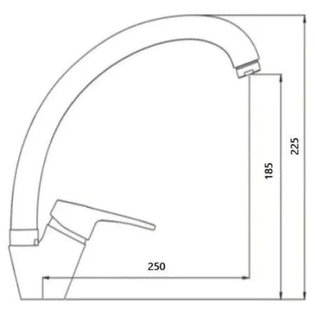 Смеситель Wisent W51214 хром - купить в Москве по низкой цене в интернет-магазине с доставкой по всей России | HITsant Смеситель Wisent W51214 хром