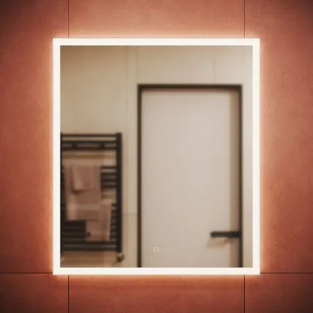 Зеркало для ванной комнаты  SANCOS Palace 700х800 с подсветкой,  PA700