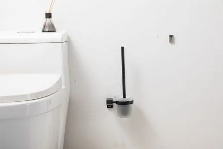 Ершик для унитаза подвесной Frap F3OZ06NU10II-6ZN, черный - купить в Москве по низкой цене в интернет-магазине с доставкой по всей России | HITsant Ершик для унитаза подвесной Frap F3OZ06NU10II-6ZN, черный