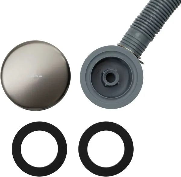 Слив-перелив для ванны Allen Brau Priority 5.31027-MG графит браш - купить в Москве по низкой цене в интернет-магазине с доставкой по всей России | HITsant Слив-перелив для ванны Allen Brau Priority 5.31027-MG графит браш