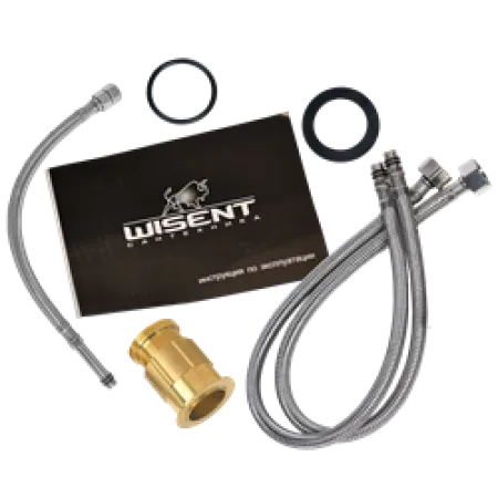 Смеситель Wisent W4855A-9 нержавеющая сталь