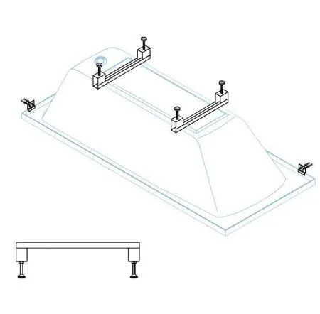 Ножки Cezares LEG-KIT-100 для ванны