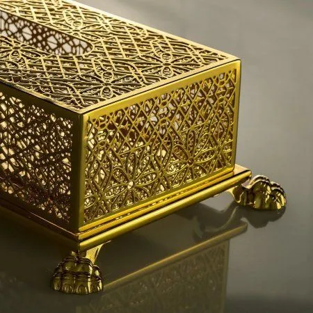 Контейнер для салфеток Migliore Elisabetta 17068 золото