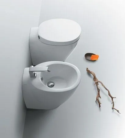 Унитаз приставной Simas Bohemien BO18 белый