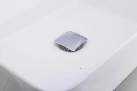 Донный клапан для раковины с переливом Frap F60-2, хром