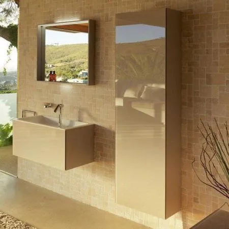 Шкаф-пенал Keuco Plan 32931180002 кашемир глянцевый