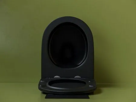 Унитаз подвесной Ceramica Nova Uno CN11001MB микролифт, черный матовый