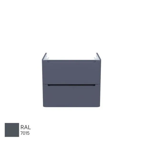 Тумба подвесная, 60 см, темно-серый, Edifice, IDDIS, EDI60D0i95 подходит умыв. 0106000i28