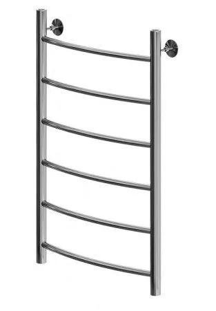 Полотенцесушитель водяной Aquanet Romeo 800x500 хром