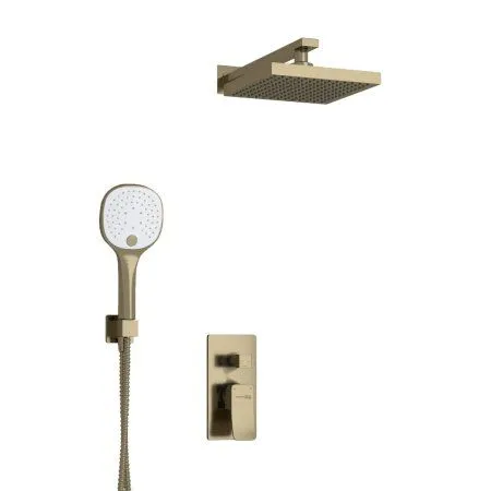 Встраиваемая душевая система WasserKRAFT A16040 светлая бронза