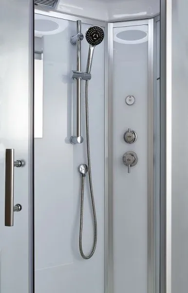 Душевой бокс Timo Standart T-6655 Silver Fabric 150х150 без гидромассажа