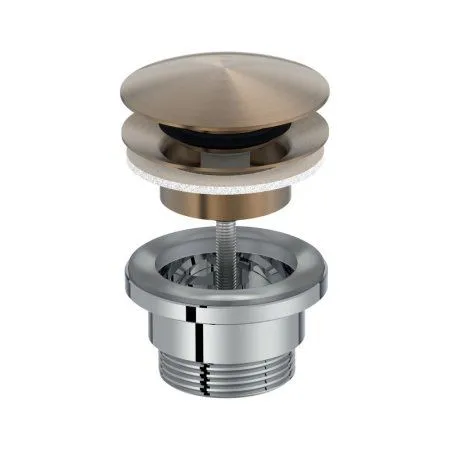 Донный клапан Jacob Delafon E30536-BCN матовое золото