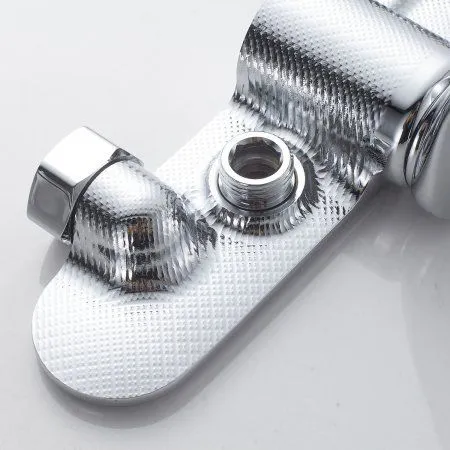 Смеситель для душевой кабины однорычажный  Shevanik S4716, Хром