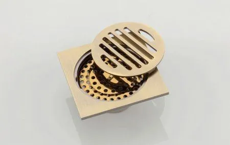 Душевой трап Gappo G81001-4 с решеткой - купить в Москве по низкой цене в интернет-магазине с доставкой по всей России | HITsant Душевой трап Gappo G81001-4 с решеткой