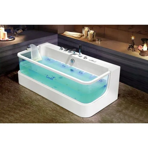 Акриловая ванна Cerutti SPA C-451 170x85  с гидромассажем