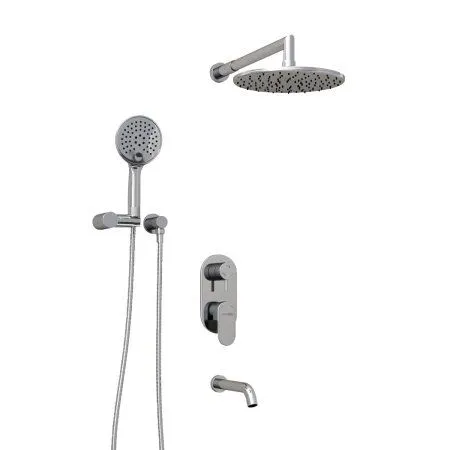 Встраиваемая душевая система WasserKRAFT A175819 хром