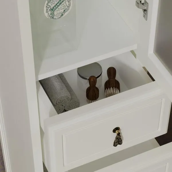 Пенал Opadiris Риспекто 30, цвет слоновая кость, правый, вар. 2