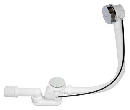 Слив-перелив AlcaPlast A55КM-100 - купить в Москве по низкой цене в интернет-магазине с доставкой по всей России | HITsant Слив-перелив AlcaPlast A55КM-100