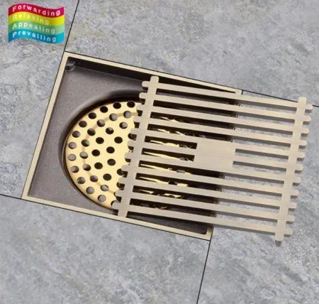 Душевой трап Gappo G81004-4 с решеткой