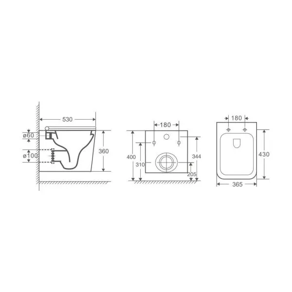 Унитаз подвесной OWL 1975 Vatter Ruta-H OWLT190401 микролифт - купить в Москве по низкой цене в интернет-магазине с доставкой по всей России | HITsant Унитаз подвесной OWL 1975 Vatter Ruta-H OWLT190401 микролифт