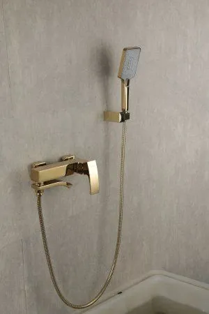 Смеситель для ванны Gappo G3207-3, однорычажный, золото