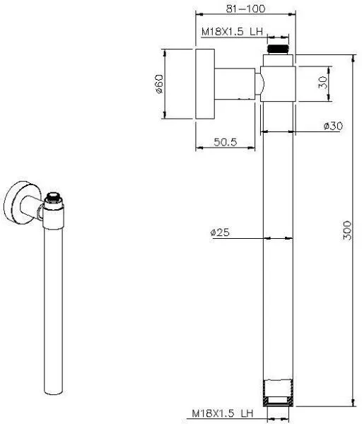 Удлинитель для штанги Allen Brau Priroity/Fantasy черный матовый