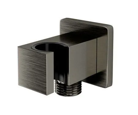 Подключение шланга WasserKRAFT Wiese 8400 A186 оружейная сталь