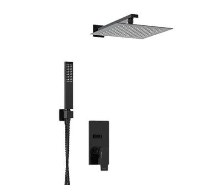 Встраиваемая душевая система WasserKRAFT A66209 черный