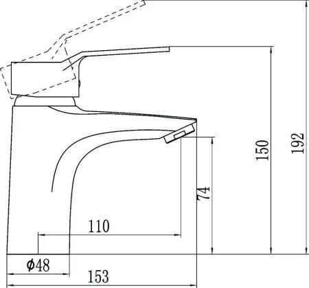 Смеситель Fmark для раковины (FM1063)